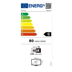 Samsung 55" BED-H Crystal 4K UHD Smart Business TV