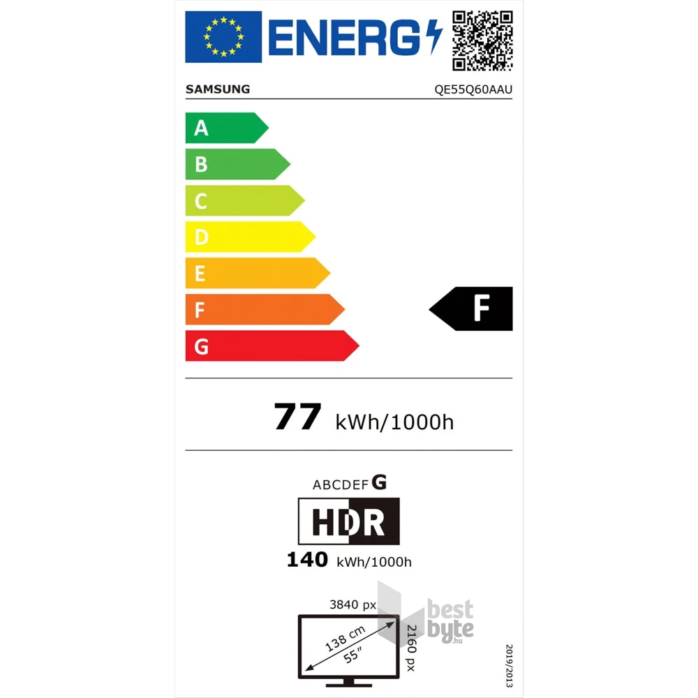 Samsung 55" QE55Q60AAUXXH 4K UHD Smart QLED TV