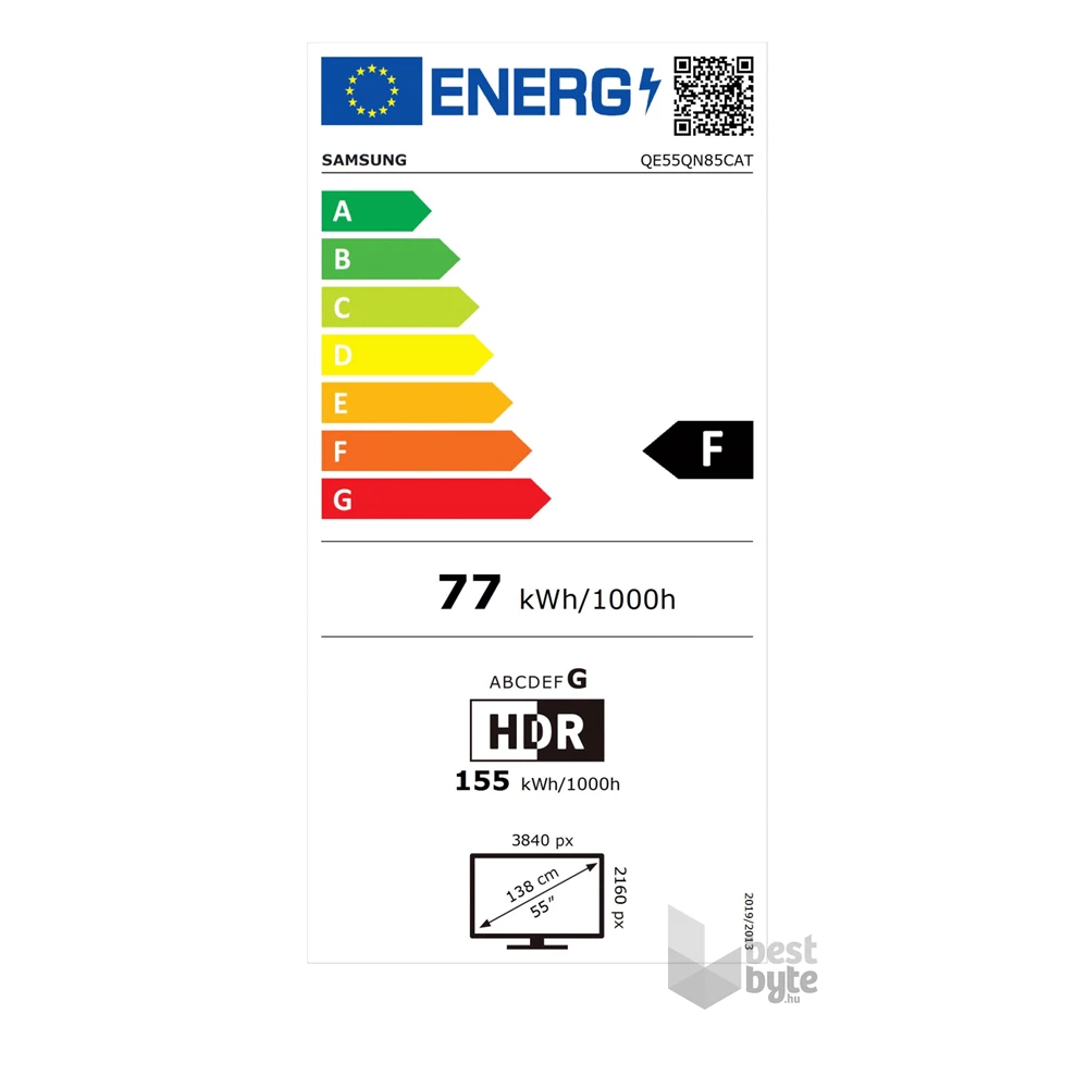 Samsung 55" QE55QN85CATXXH 4K UHD Smart Neo QLED Mini LED TV
