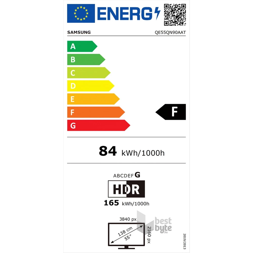 Samsung 55" QE55QN90AATXXH 4K UHD NEO Smart QLED TV