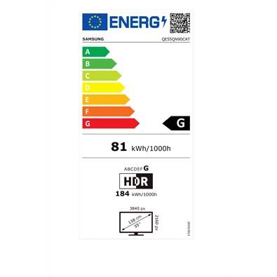 Samsung 55" QE55QN90CATXXH 4K UHD Smart Neo QLED Mini LED TV