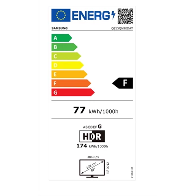 Samsung 55" QE55QN90DATXXH 4K UHD Smart Neo QLED Mini LED TV