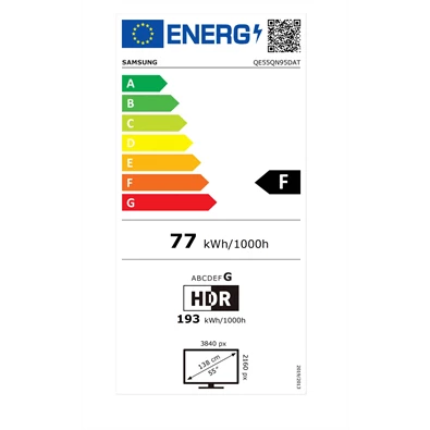 Samsung 55" QE55QN95DATXXH 4K UHD Smart Neo QLED Mini LED TV