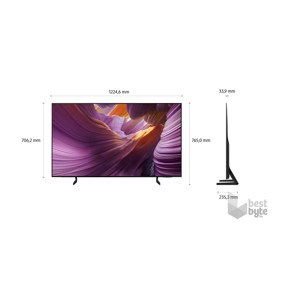 Samsung 55" QE55S85FAUXXH 4K UHD Smart OLED TV (Újracsomagolt)
