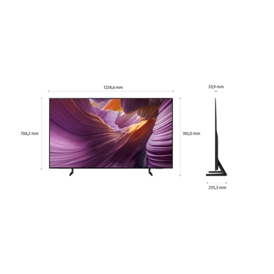 Samsung 55" QE55S85FAUXXH 4K UHD Smart OLED TV (Újracsomagolt)