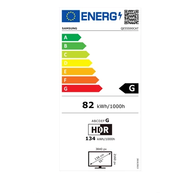 Samsung 55" QE55S90CATXXH 4K UHD Smart OLED TV