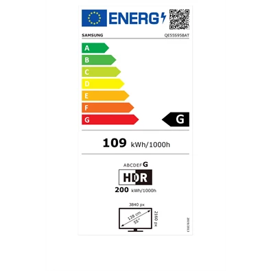 Samsung 55" QE55S95BATXXH 4K UHD Smart OLED TV