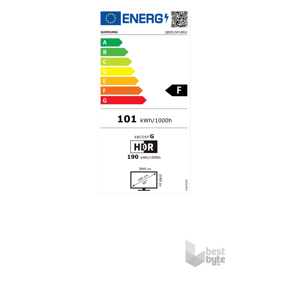 Samsung 65" QE65LS01BGUXXH The Serif 4K UHD Smart QLED TV