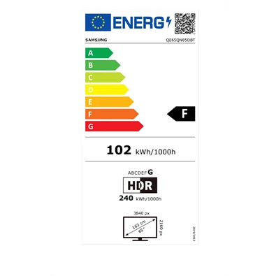 Samsung 65" QE65QN85DBTXXH 4K UHD Smart Neo QLED Mini LED TV