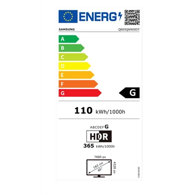 Samsung 65" QE65QN900DTXXH 8K UHD Smart Neo QLED Mini LED TV
