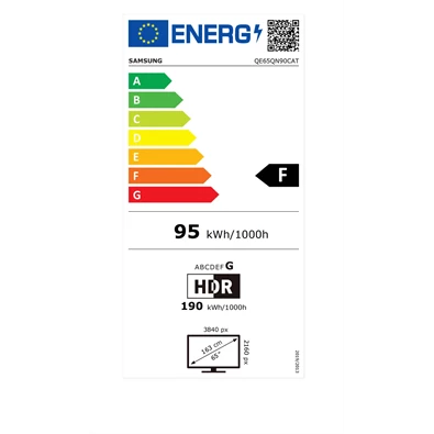 Samsung 65" QE65QN90CATXXH 4K UHD Smart Neo QLED Mini LED TV