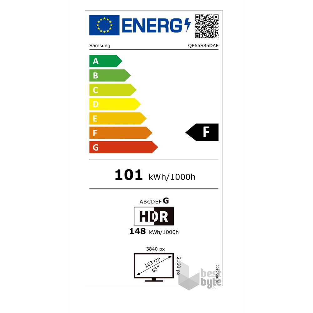 Samsung 65" QE65S85DAEXXH 4K UHD Smart OLED TV