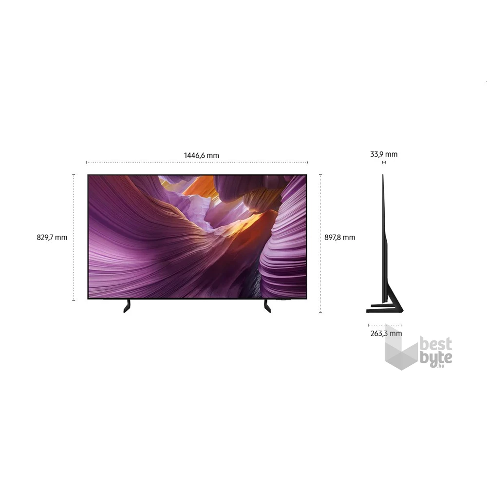 Samsung 65" QE65S85FAEXXH 4K UHD Smart OLED TV (Újracsomagolt)