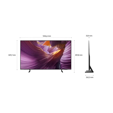 Samsung 65" QE65S85FAEXXH 4K UHD Smart OLED TV (Újracsomagolt)