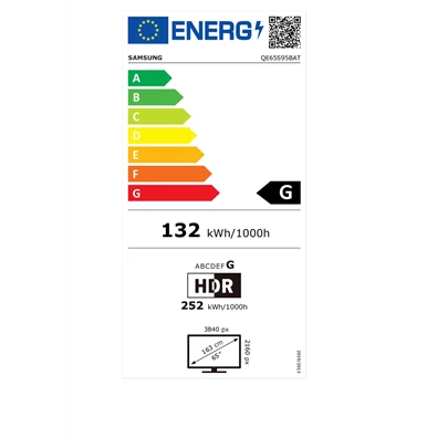 Samsung 65" QE65S95BATXXH 4K UHD Smart OLED TV