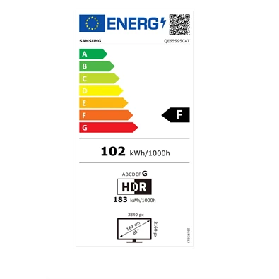 Samsung 65" QE65S95CATXXH 4K UHD Smart OLED TV