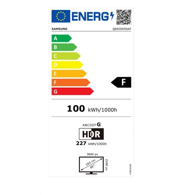 Samsung 65" QE65S95DATXXH 4K UHD Smart OLED TV
