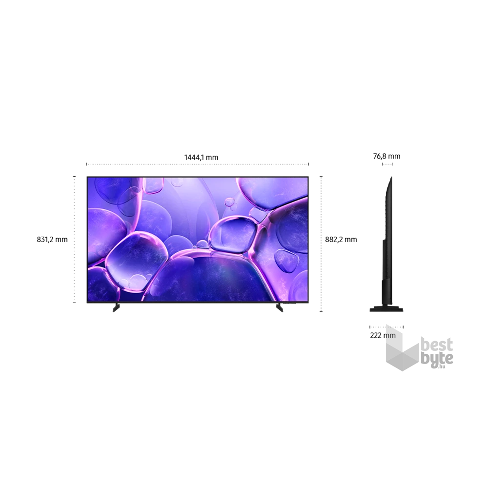 Samsung 65" UE65U8072FUXXH 4K UHD Smart LED TV (Újracsomagolt)