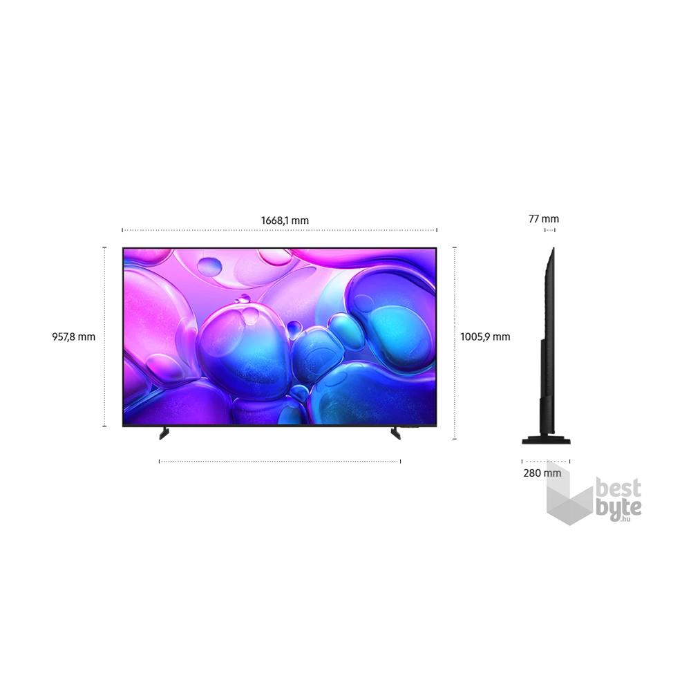 Samsung 75" QE75Q6FAAUXXH 4K UHD Smart QLED TV