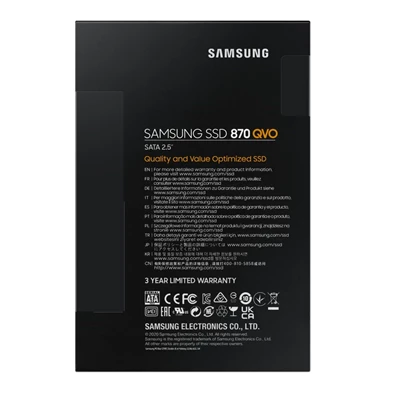 Samsung 8000GB SATA3 2,5" 870 QVO (MZ-77Q8T0BW) SSD