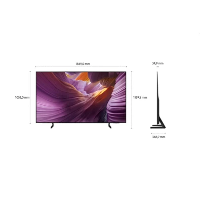 Samsung 83" QE83S85FAEXXH 4K UHD Smart OLED TV