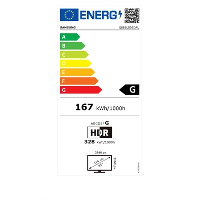 Samsung 85" QE85LS03DAUXXH 4K UHD Smart QLED TV
