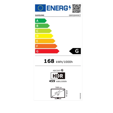 Samsung 85" QE85QN900CTXXH 8K UHD Smart Neo QLED Mini LED TV