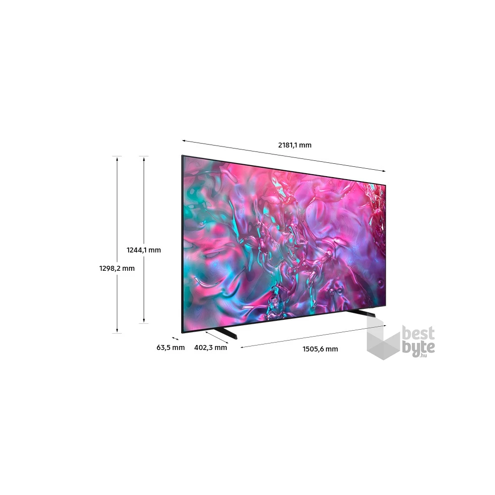 Samsung 98" UE98DU9072UXXH Crystal 4K UHD Smart TV (Újracsomagolt)