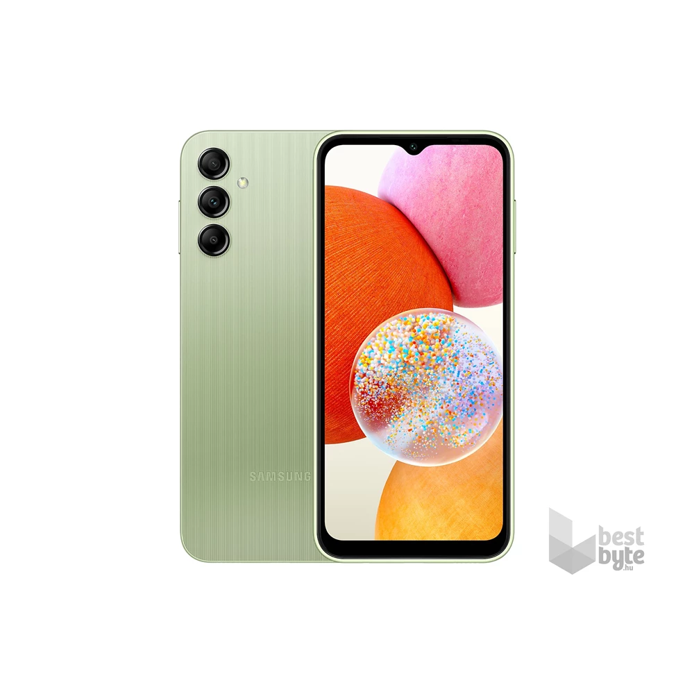 Samsung Galaxy A05s 4/128GB DualSIM (A057G) kártyafüggetlen okostelefon - világoszöld (Android)