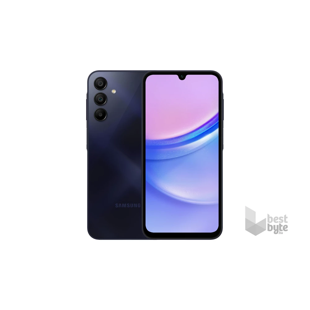 Samsung Galaxy A15 4/128GB DualSIM (A155F) kártyafüggetlen okostelefon - fekete (Android)