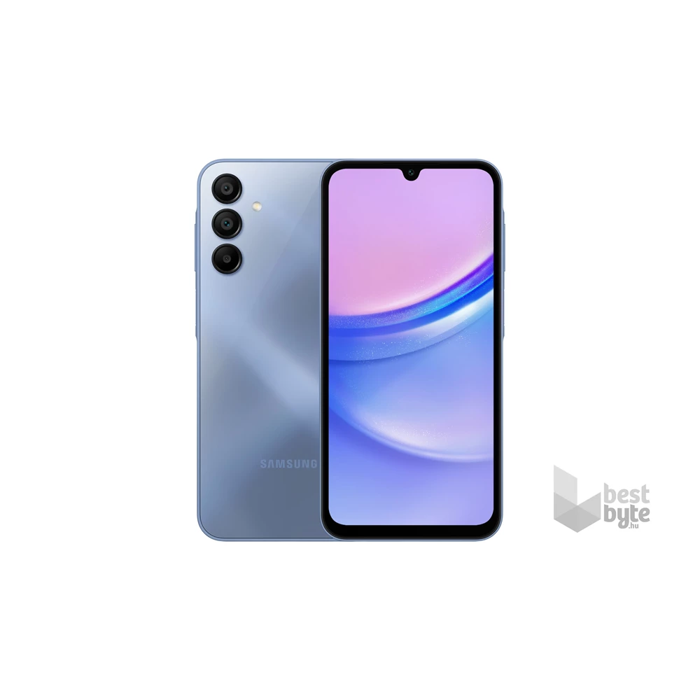 Samsung Galaxy A15 4/128GB DualSIM (A155F) kártyafüggetlen okostelefon - kék (Android)