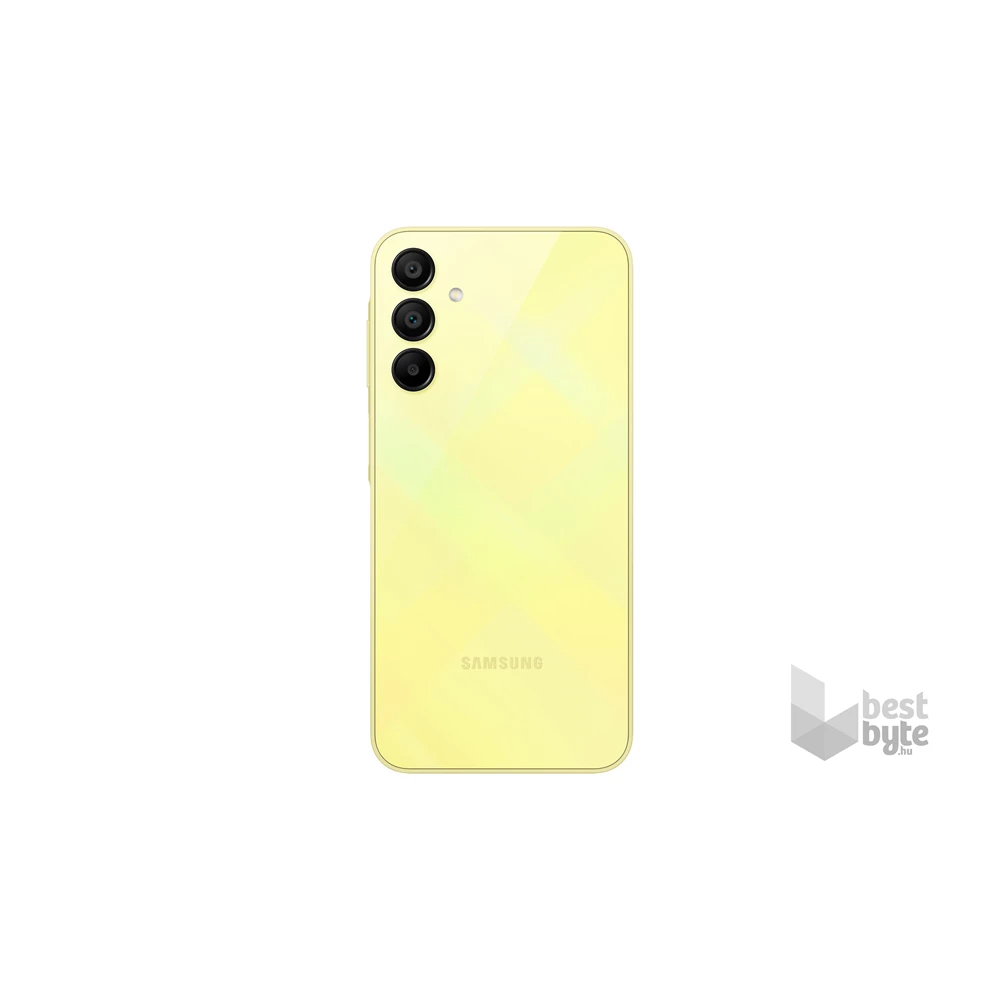 Samsung Galaxy A15 4/128GB DualSIM (A155F) kártyafüggetlen okostelefon - sárga (Android)