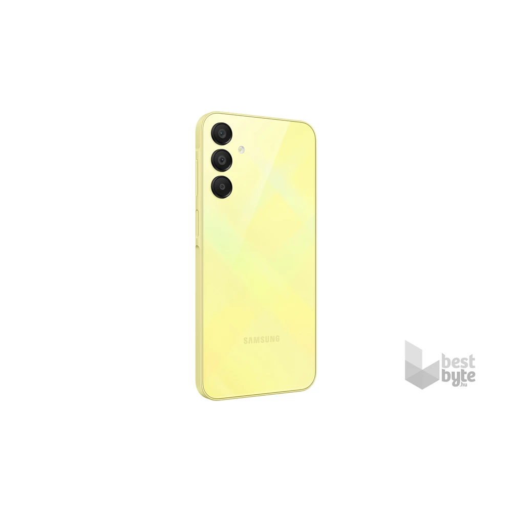 Samsung Galaxy A15 4/128GB DualSIM (A155F) kártyafüggetlen okostelefon - sárga (Android)