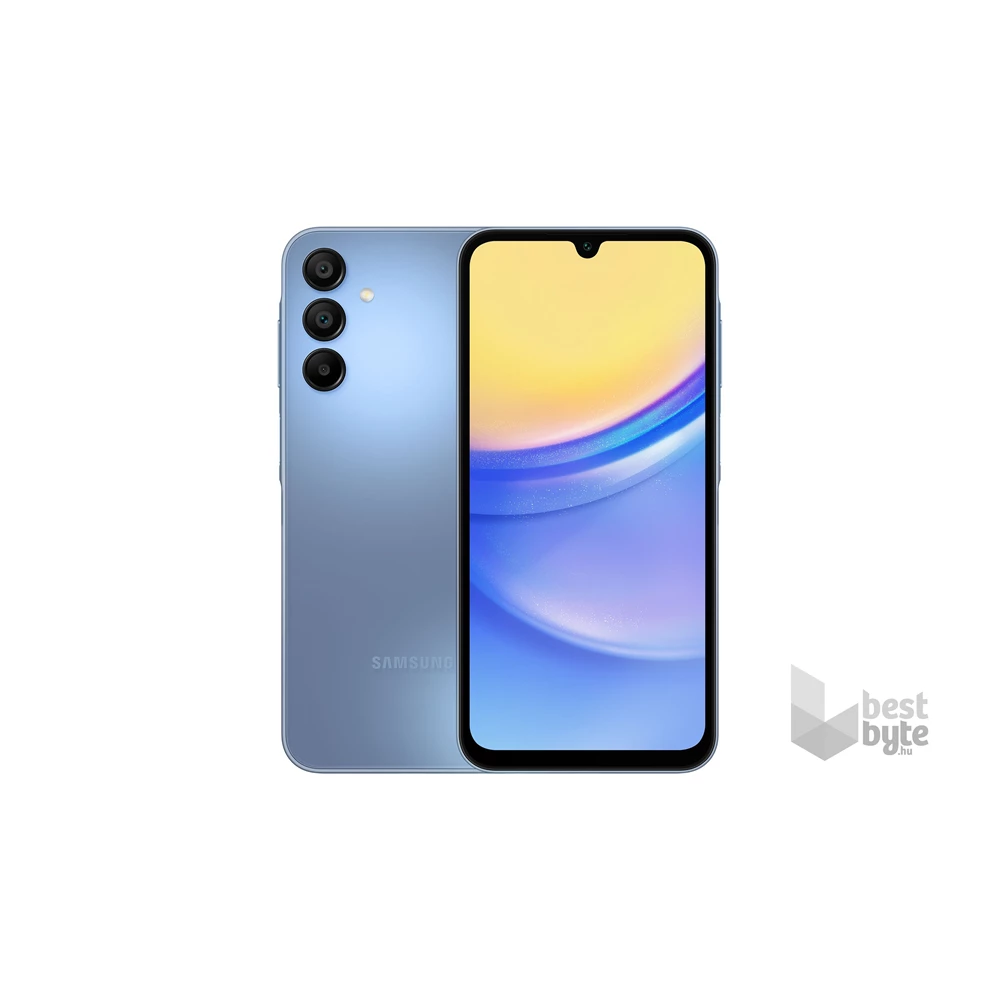 Samsung Galaxy A15 4/128GB DualSIM (A156B) kártyafüggetlen okostelefon - kék (Android)