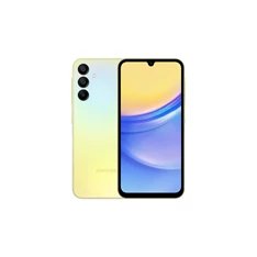 Samsung Galaxy A15 4/128GB DualSIM (A156B) kártyafüggetlen okostelefon - sárga (Android)