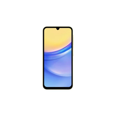 Samsung Galaxy A15 4/128GB DualSIM (A156B) kártyafüggetlen okostelefon - sárga (Android)
