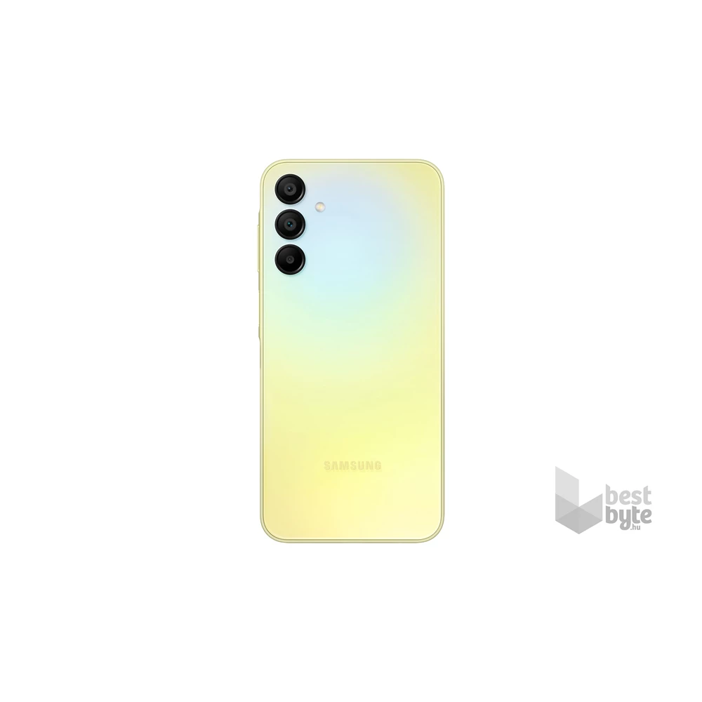 Samsung Galaxy A15 4/128GB DualSIM (A156B) kártyafüggetlen okostelefon - sárga (Android)