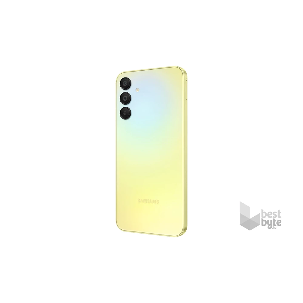 Samsung Galaxy A15 4/128GB DualSIM (A156B) kártyafüggetlen okostelefon - sárga (Android)