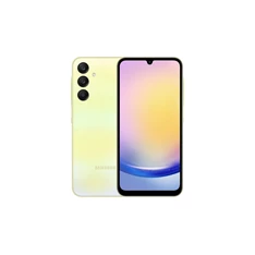 Samsung Galaxy A25 6/128GB DualSIM (A256B) kártyafüggetlen okostelefon - sárga (Android) (Újszerű)