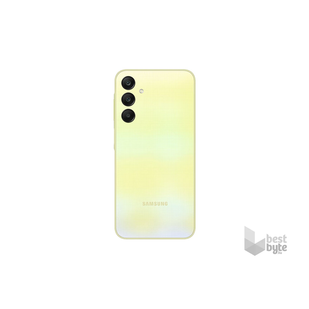 Samsung Galaxy A25 6/128GB DualSIM (A256B) kártyafüggetlen okostelefon - sárga (Android) (Újszerű)
