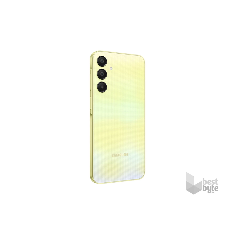 Samsung Galaxy A25 6/128GB DualSIM (A256B) kártyafüggetlen okostelefon - sárga (Android) (Újszerű)