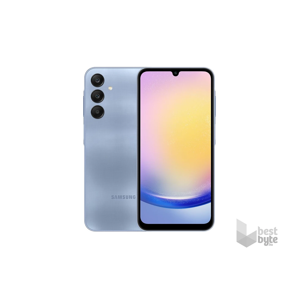 Samsung Galaxy A25 6/128GB DualSIM (A256B) kártyafüggetlen okostelefon - kék (Android)