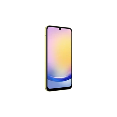 Samsung Galaxy A25 8/256GB DualSIM (A256B) kártyafüggetlen okostelefon - sárga (Android)