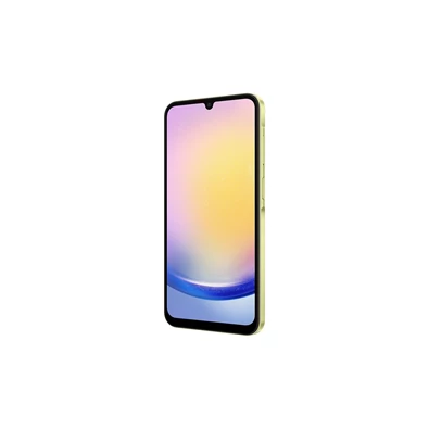 Samsung Galaxy A25 8/256GB DualSIM (A256B) kártyafüggetlen okostelefon - sárga (Android)
