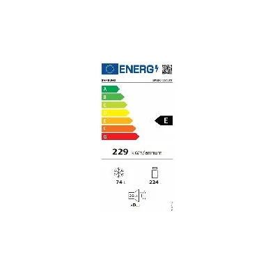Samsung BRB80F30AEF0EO alulfagyasztós, beépíthető, Hűtő:224L, Fagyasztó:74L, hűtőszekrény