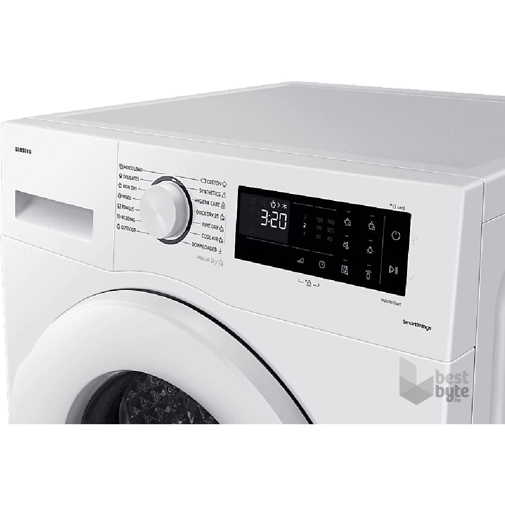 Samsung DV80CGC2B0TELE fehér, 8 kg, hőszivattyús, szárítógép