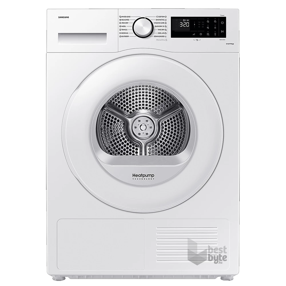Samsung DV80CGC2B0TELE fehér, 8 kg, hőszivattyús, szárítógép