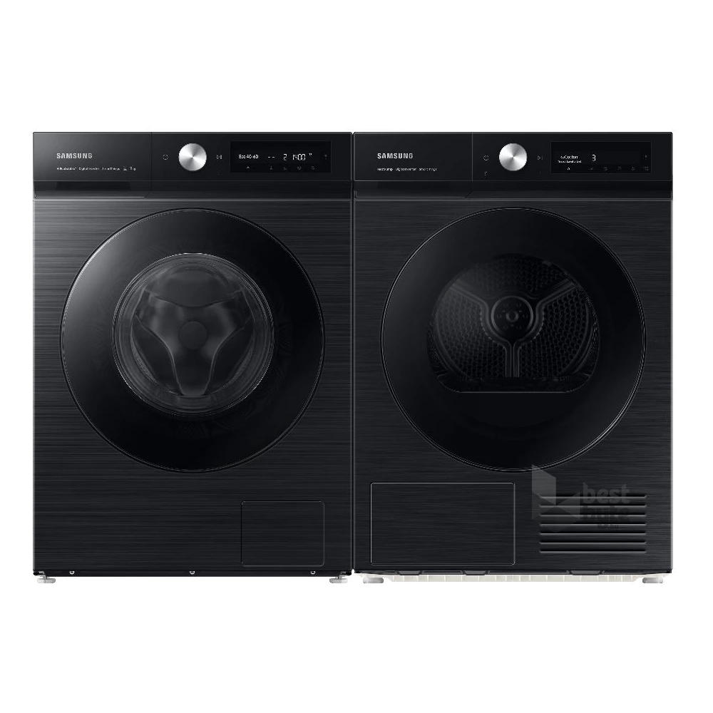Samsung DV90BB7445GBS6 fekete, 9 kg, hőszivattyús, szárítógép