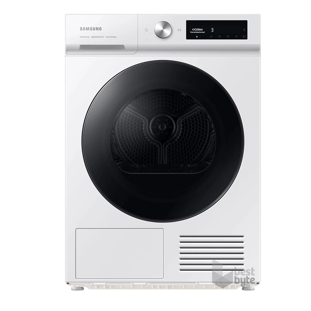 Samsung DV90BB7445GWS6 fehér, 9 kg, hőszivattyús, szárítógép