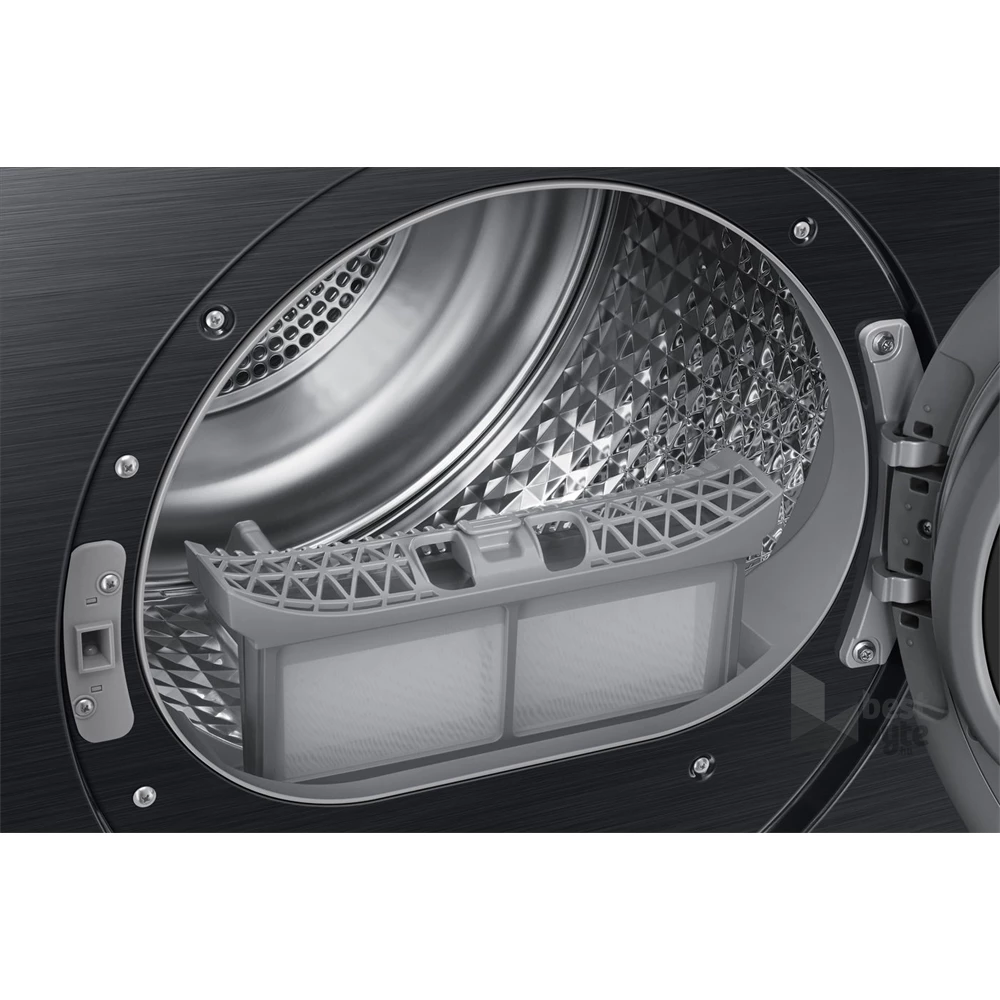 Samsung DV90DG52A0ABLE fekete, 9 kg, hőszivattyús, szárítógép